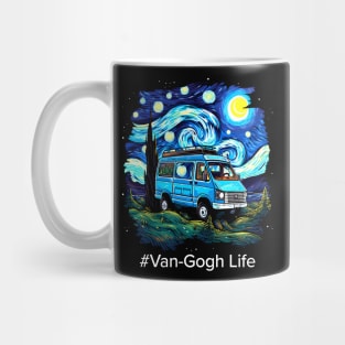 Van Gogh Starry Night Meets Van Camping Life #Van-Gogh Life Mug